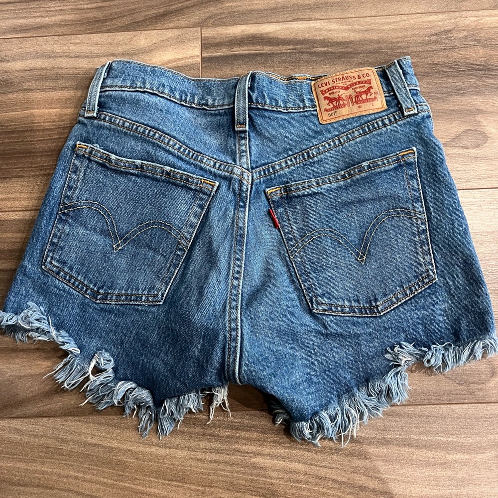 Levi's Classic Blue Jean Shorts